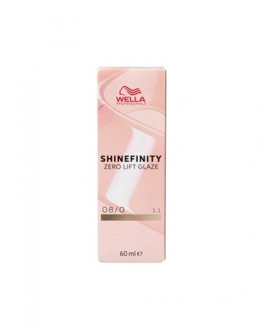 Wella Professionals - Shinefinity Glaze Light Blonde Natural - 08/0 - 60 ml