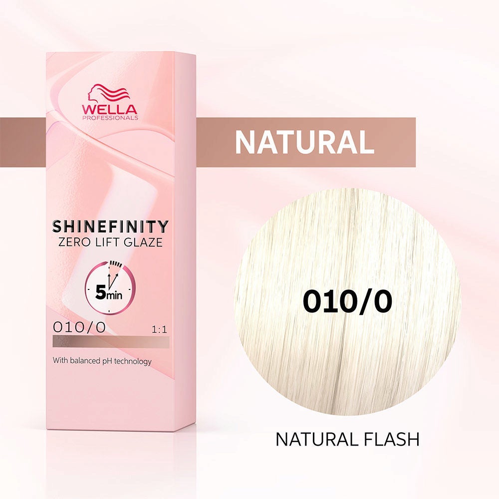 Wella Professionals - Shinefinity Glaze Blonde Natural - 010/0 - 60 ml