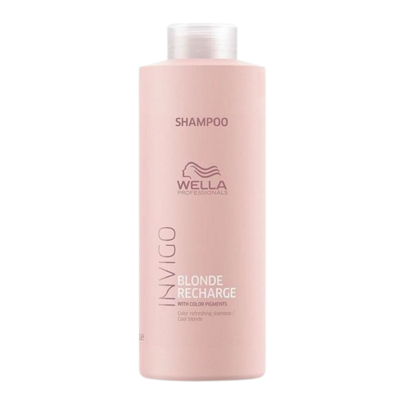Wella Professionals - Blond Reconcharge Cool Blond Hair Wash - - 1000 ml