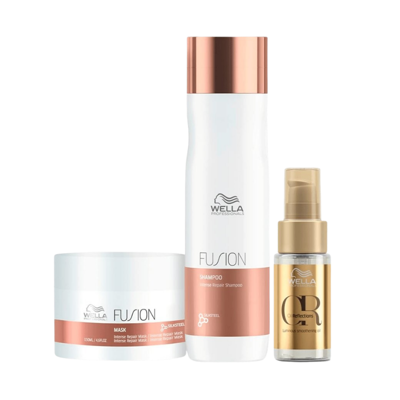 Wella Professionals - Fusion Hair Care Pack - 250 ml + 150 ml + 30 ml