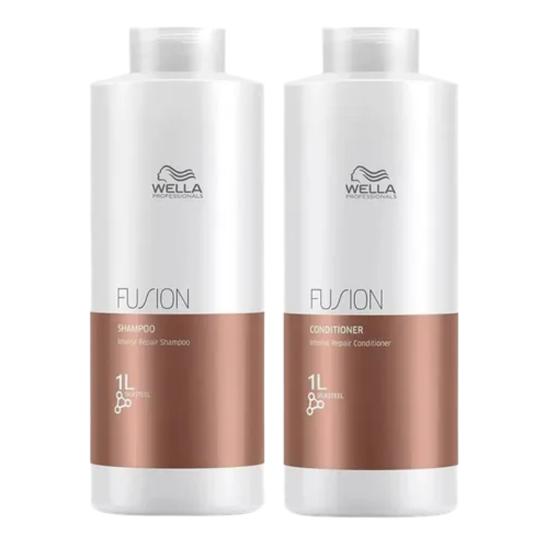 Wella - Fusion - Pack Champú + Acondicionador - 2 x 1000ml