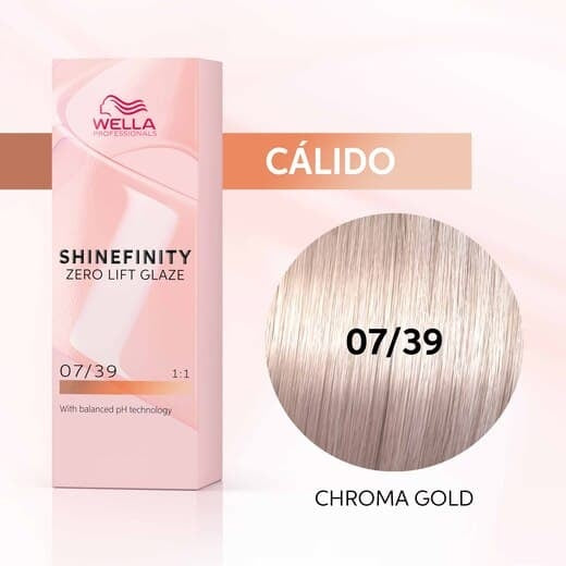 SHINEFINITY ZERO LIFT GLAZE - WARM CHROMA GOLD 07/39