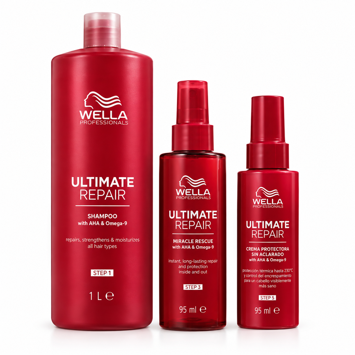 Wella Professionals - Ultimate Repair - Pack Servicio Reparación en 90 Segundos