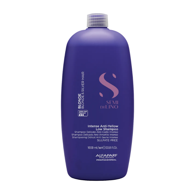 Alfaparf Milano - SDL Blonde Intense - Anti-Yellow Champú - 1000 ml