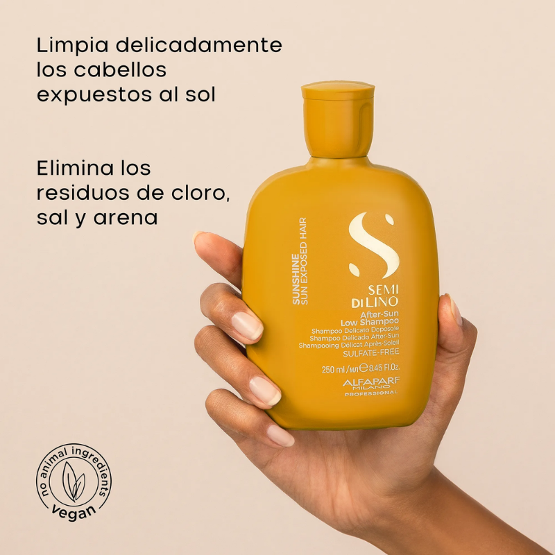 Alfaparf Milano - SDL Sunshine - After Sun Low Champú - 250 ml