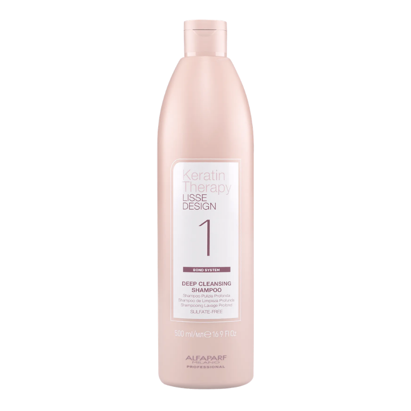 Alfaparf Milano - Keratin Therapy Lisse Design - Deep Cleansing Champú - 500 ml