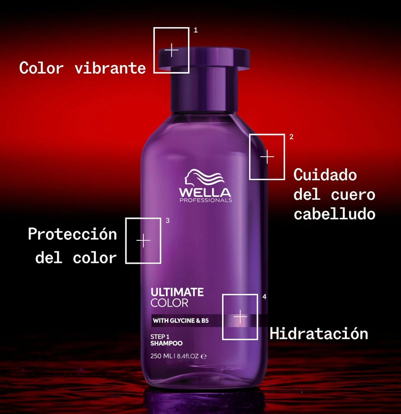 Wella Professionals - Ultimate Color Blonde Champú - 1000ml