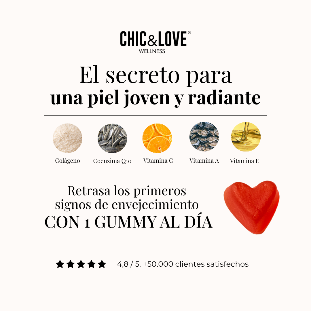 CHIC&LOVE - Radiant Skin Gummies - 60 gummies