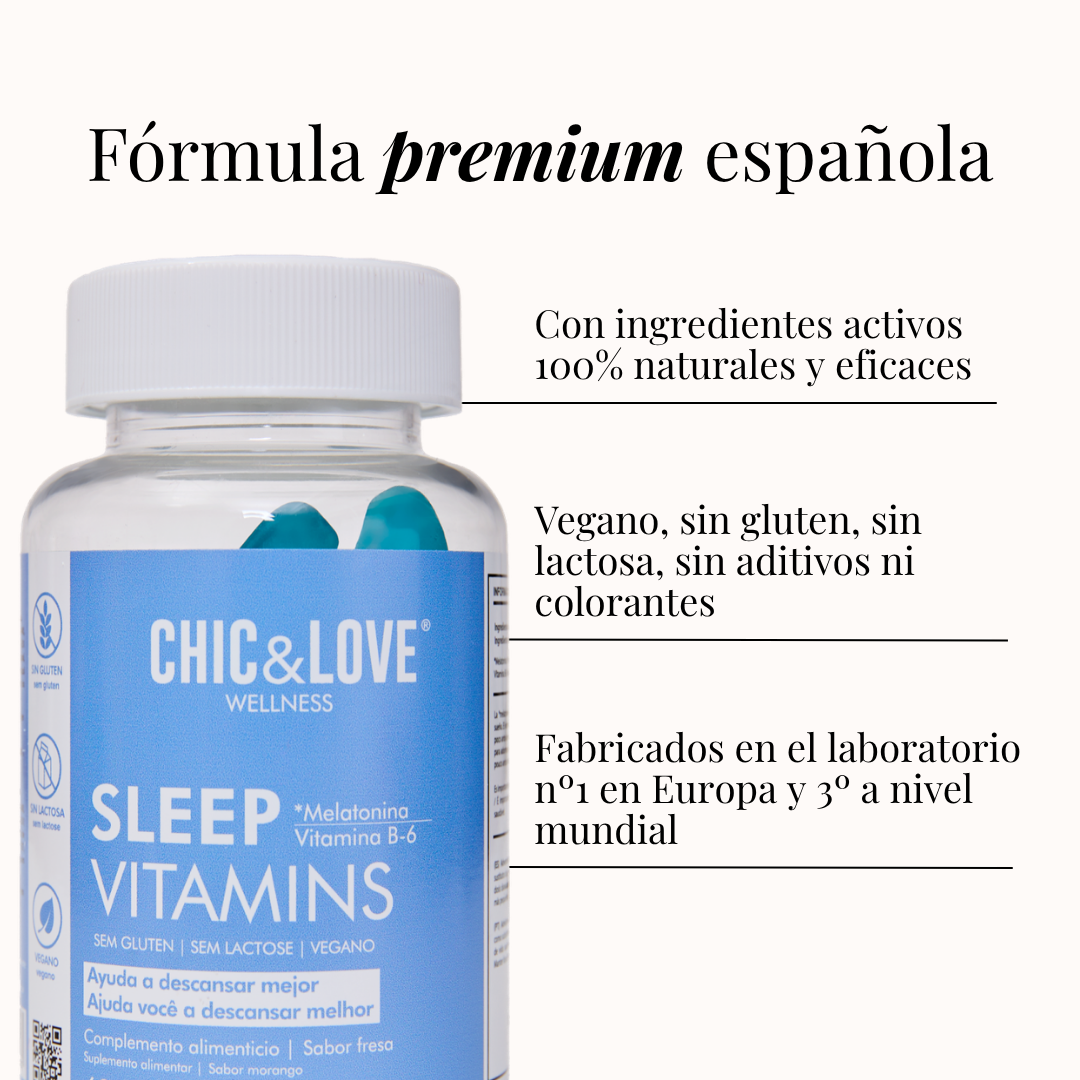 CHIC&LOVE - Sleep Gummies - 60 gummies