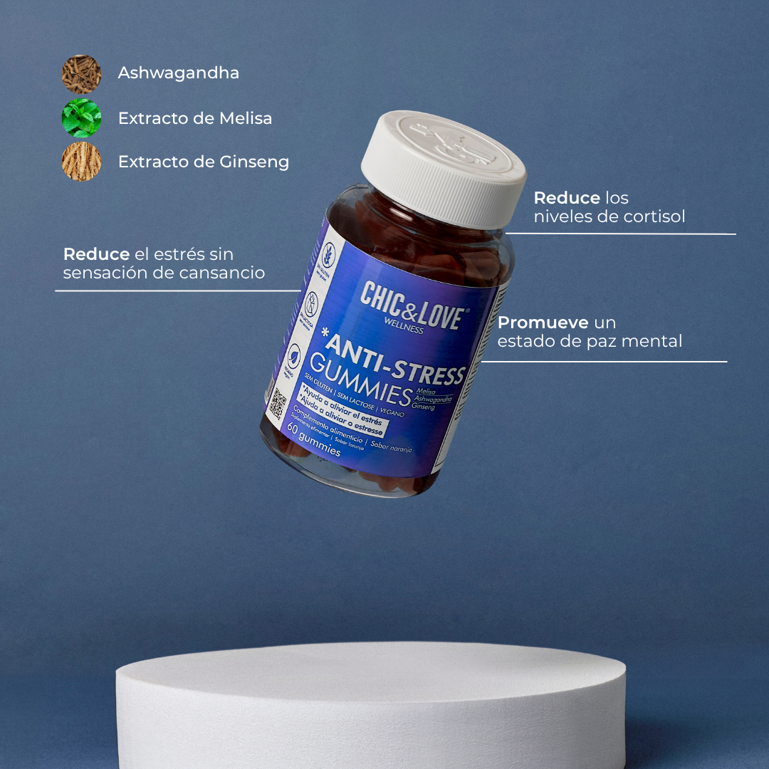 CHIC&LOVE - Anti-Stress Gummies - 60 gummies