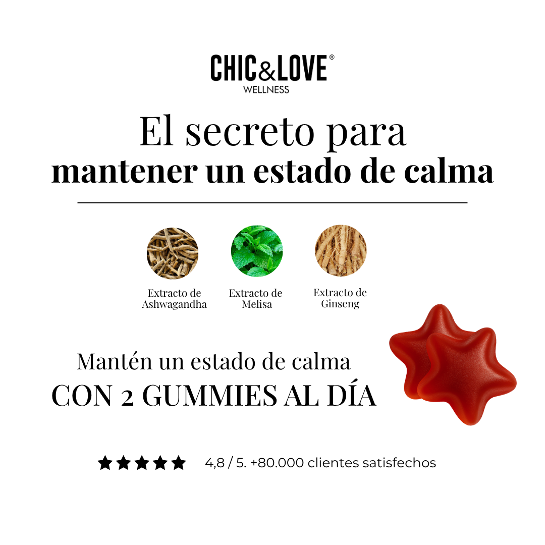 CHIC&LOVE - Anti-Stress Gummies - 60 gummies