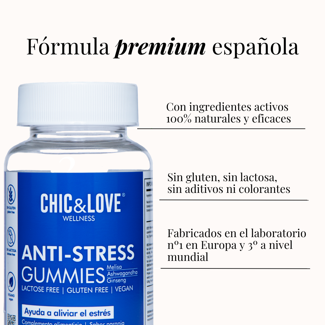 CHIC&LOVE - Anti-Stress Gummies - 60 gummies