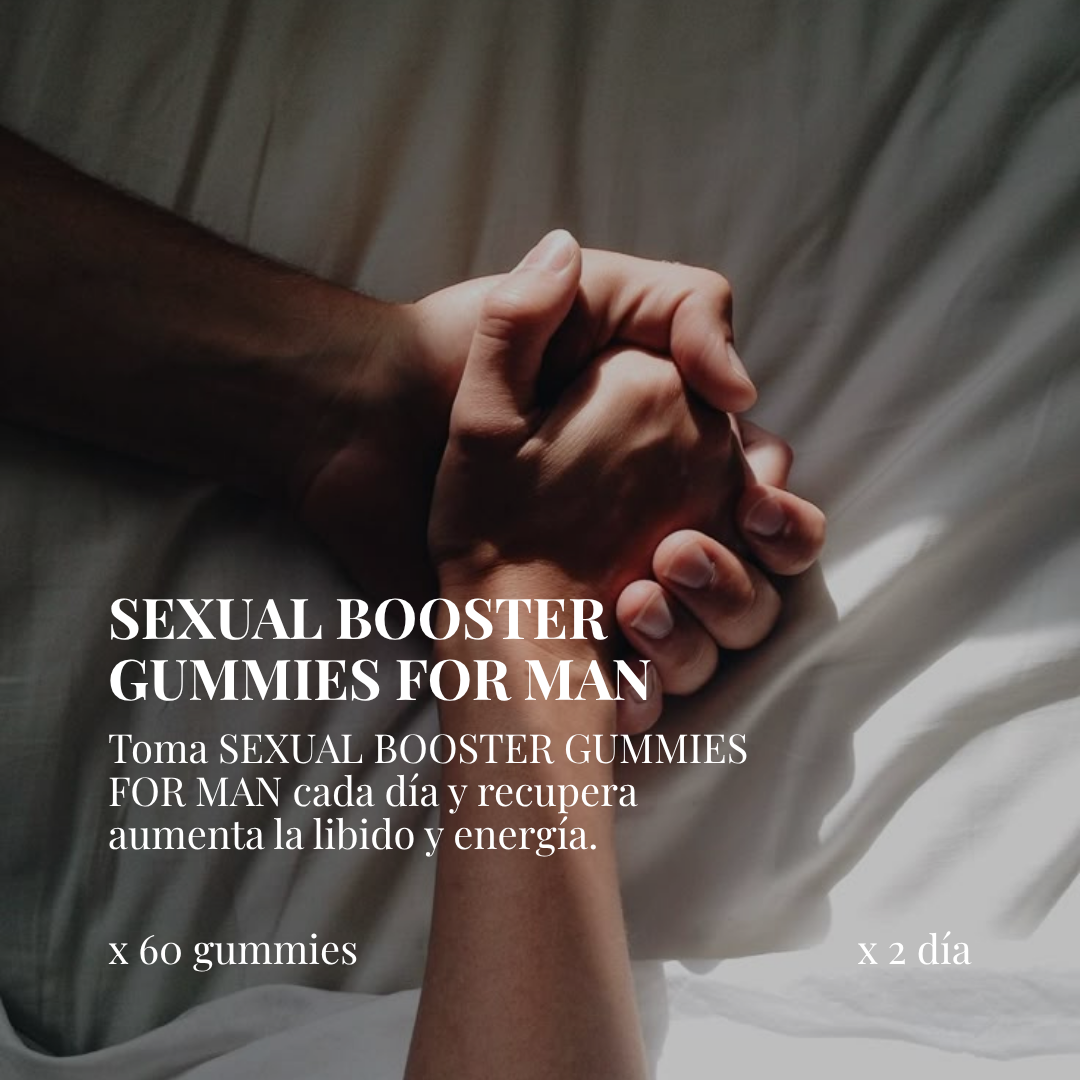 CHIC&LOVE - Sexual Booster Gummies Hombre - 60 gummies