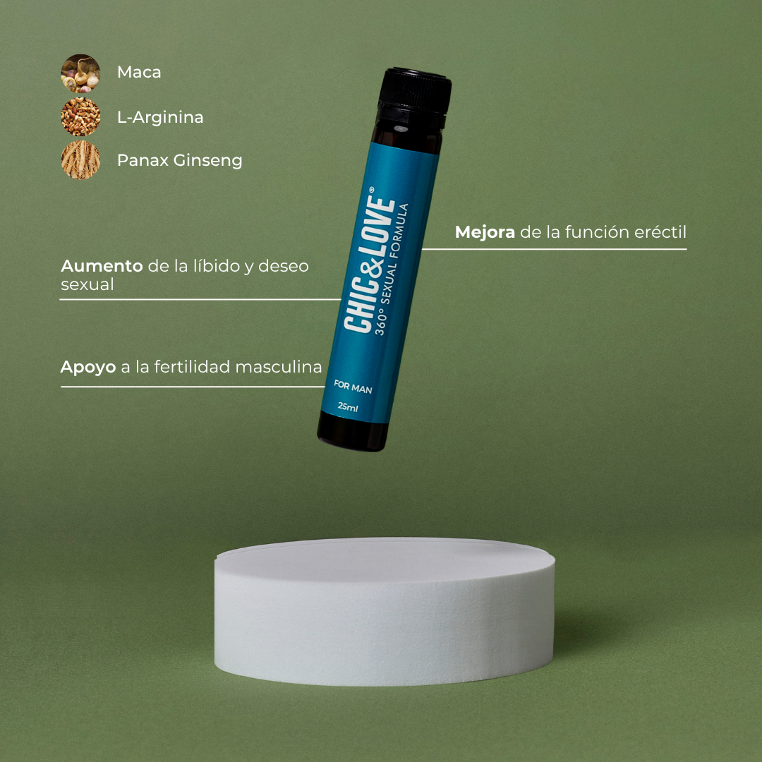 Chic&Love - Viales - Sexual Booster Hombre - 20 días