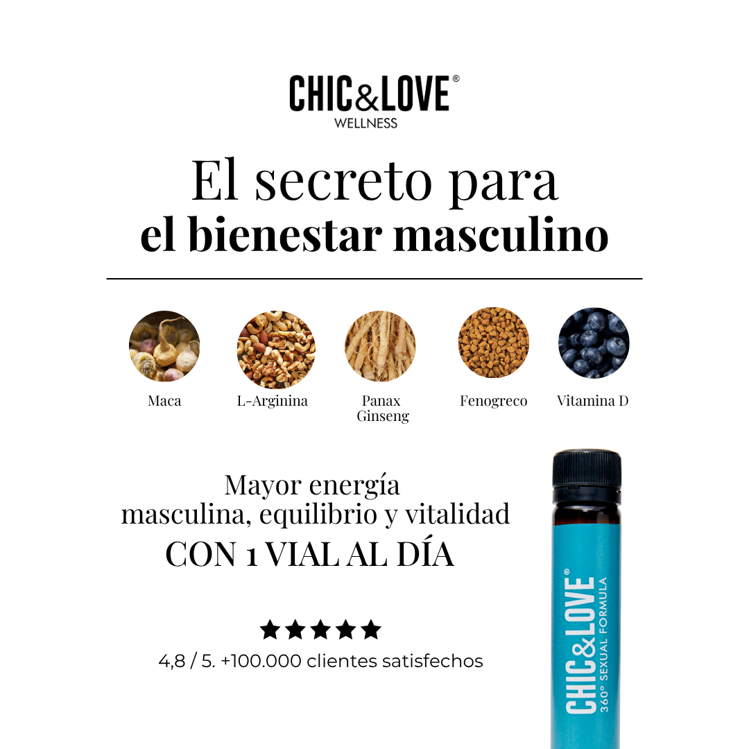 Chic&Love - Viales - Sexual Booster Hombre - 20 días