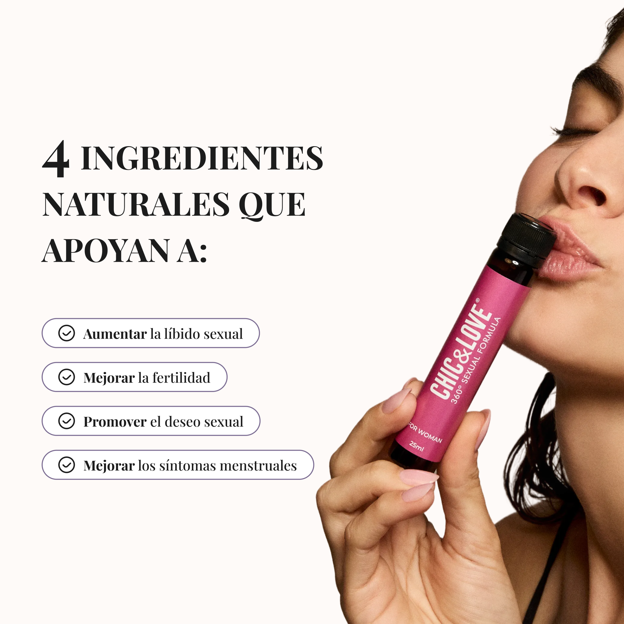 Chic&Love - Viales - Sexual Booster Mujer - 20 días