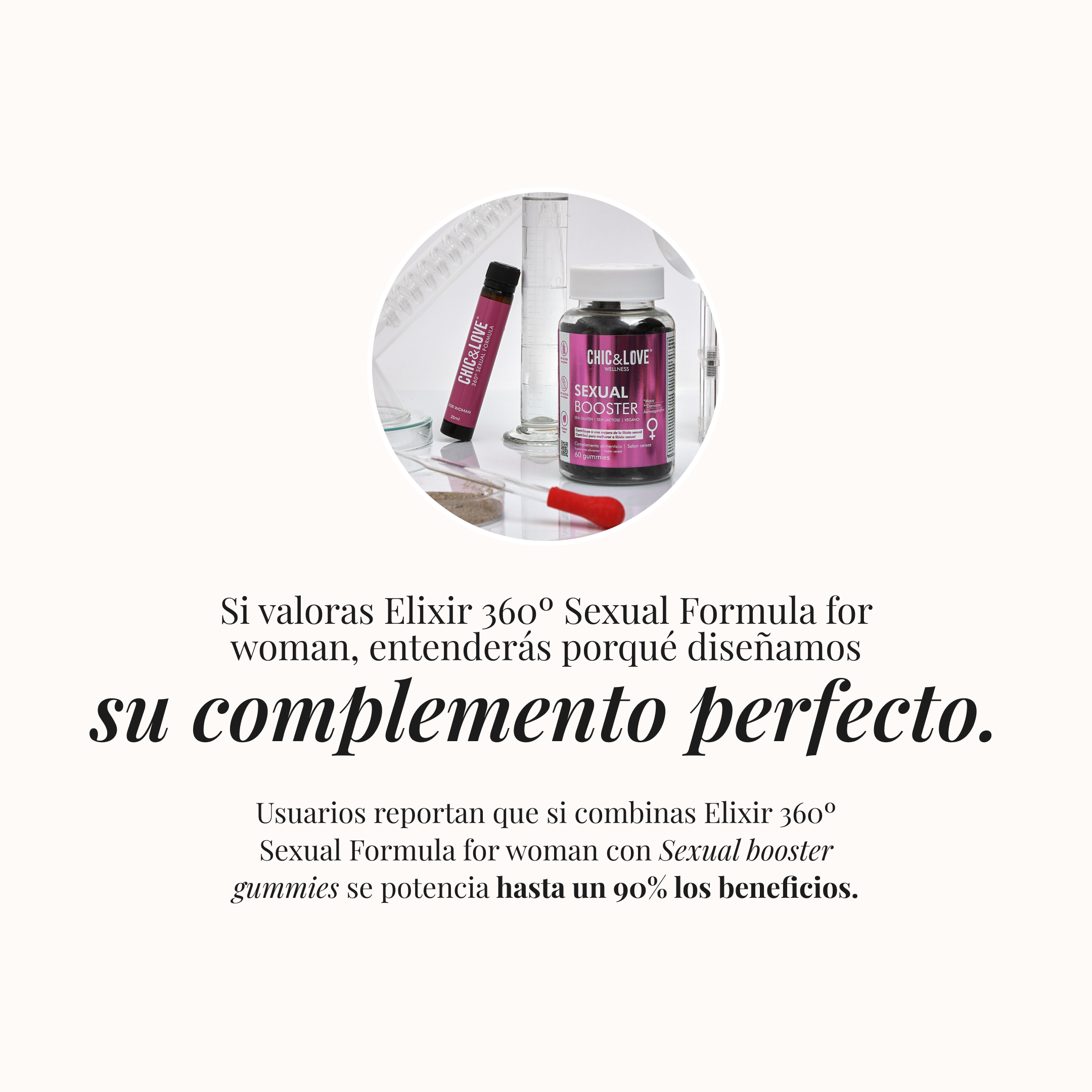 Chic&Love - Viales - Sexual Booster Mujer - 20 días