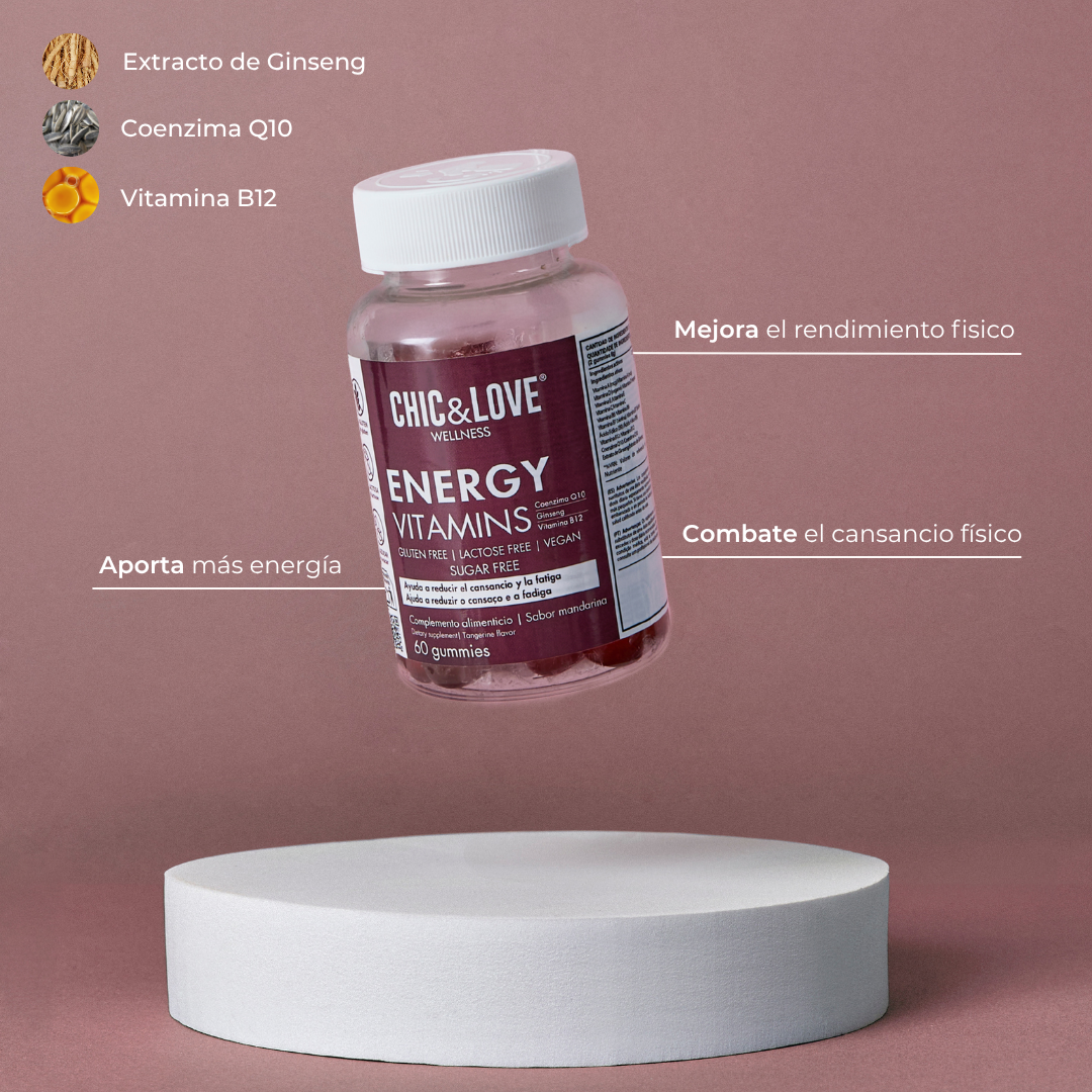 Chic&Love - Gummies - Energy - 60 gummies
