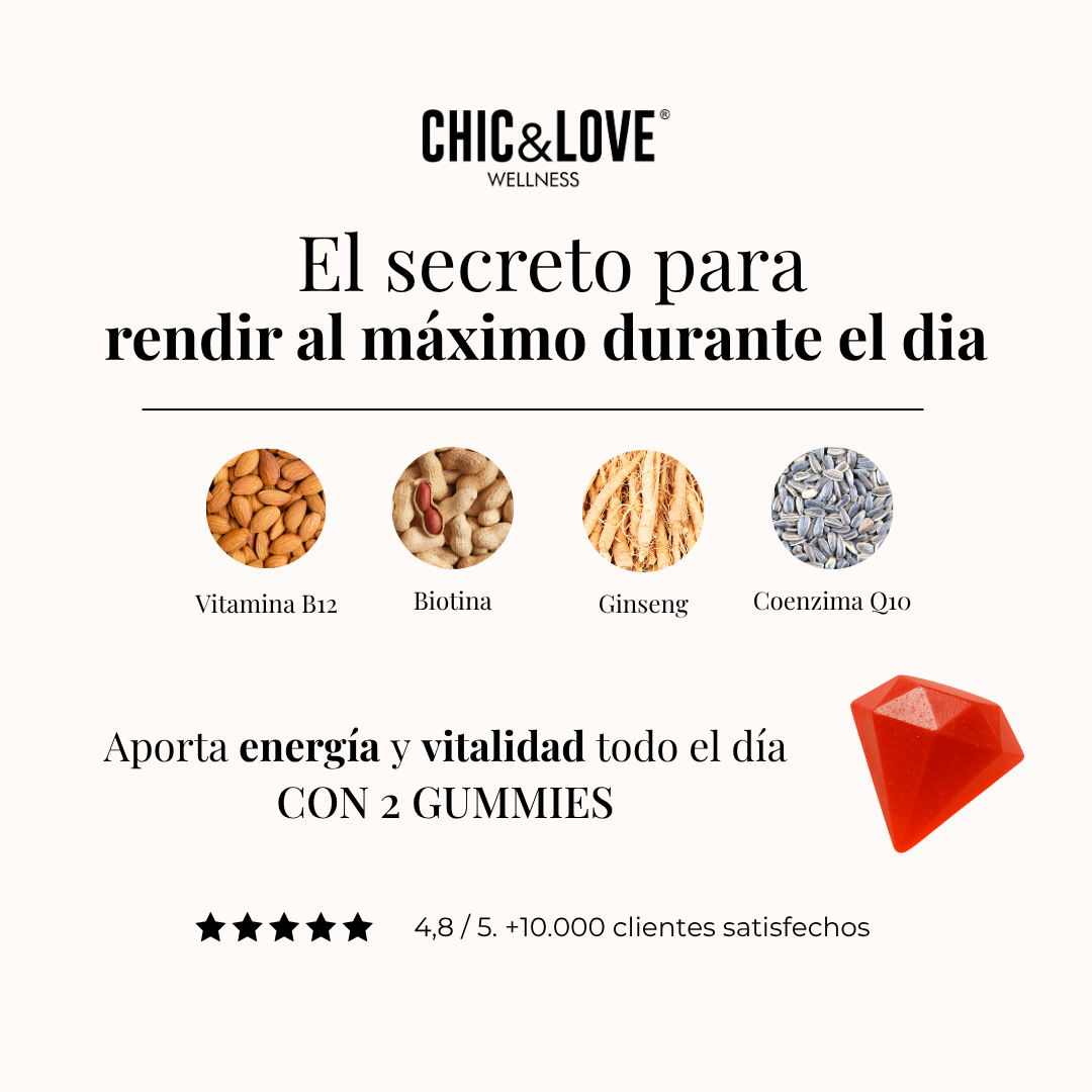 Chic&Love - Gummies - Energy - 60 gummies