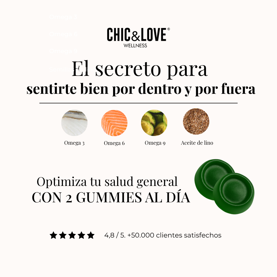 Chic&Love - Gummies - Omega 3-6-9 - 60 gummies