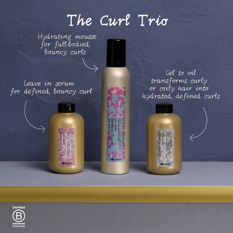 Davines - More Inside Curl Moisturizing Mousse - 250 ml