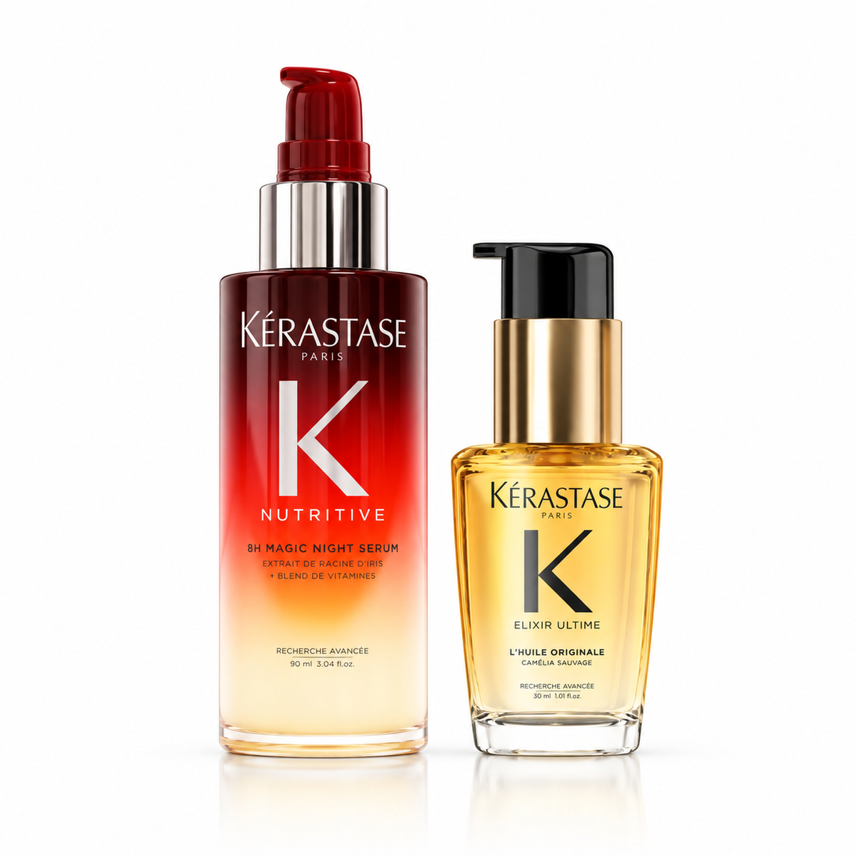 Kérastase - Iconics Packs - Elixir Ultime & 8H Magic Night Serum