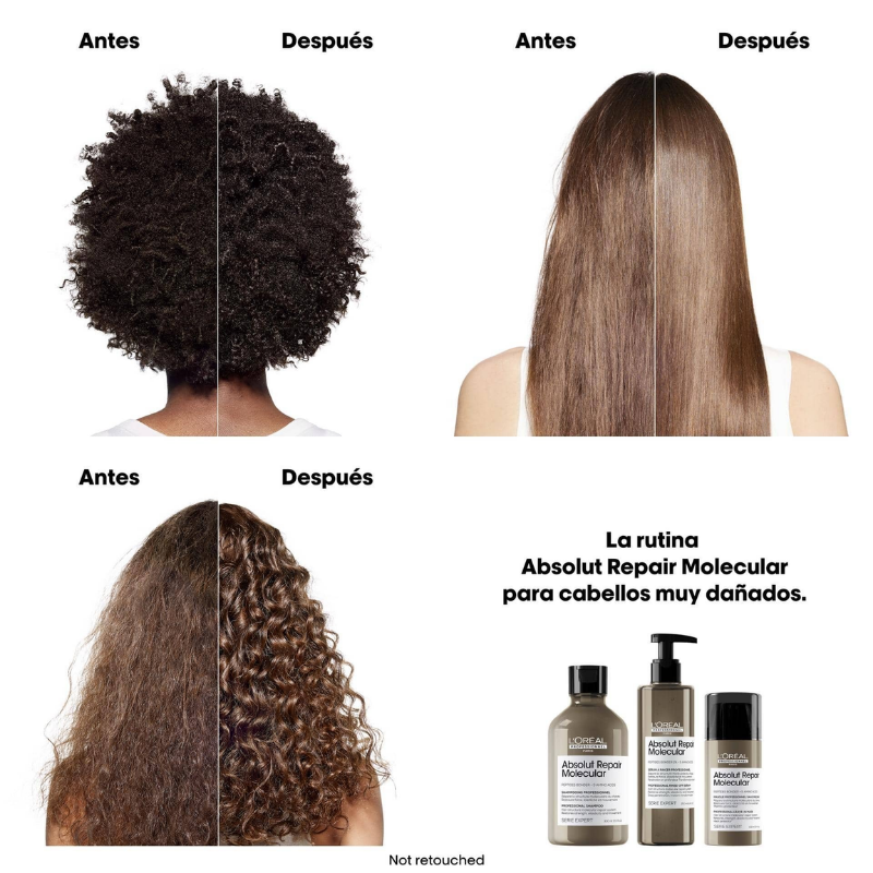 L’Oréal Professionnel - Mascarilla Leave-In Absolut Repair Molecular MINI - 50 ml