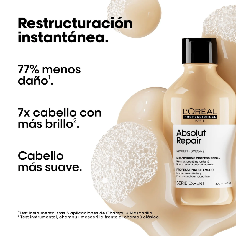 L’Oréal Professionnel - Refill Champú Absolut Repair - 500 ml