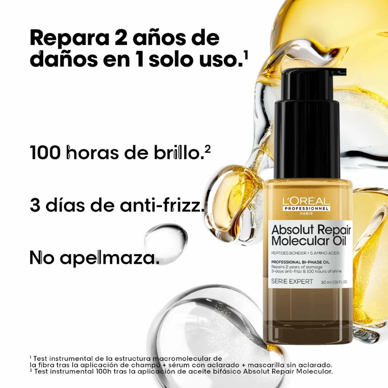 L’Oréal Professionnel - Absolut Repair Molecular Oil - 30 ml
