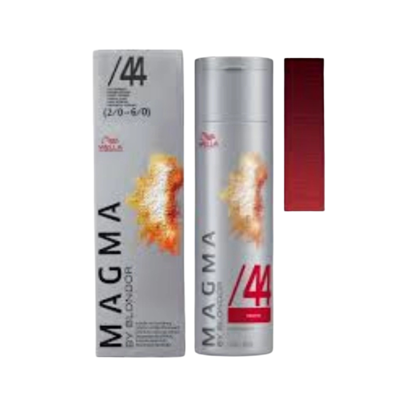 Wella Professionals - Magma - Polvo Decolorante /44 Rojo Intenso - 120g