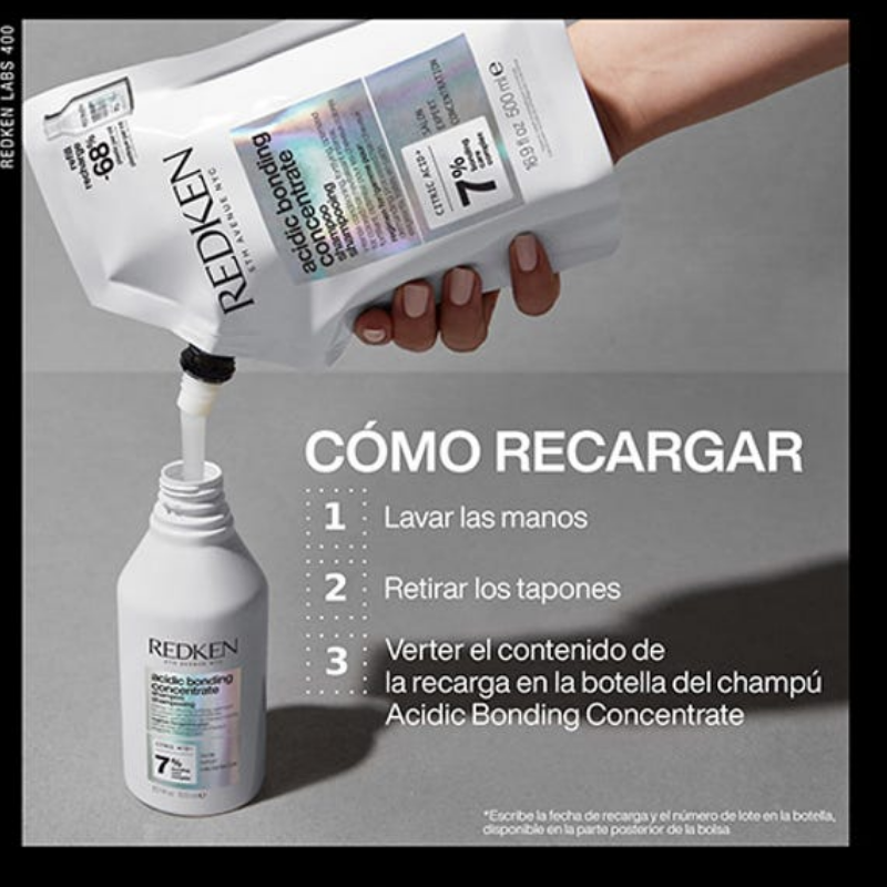 Redken - Acidic Bonding Concentrate Shampoo - 500 ml