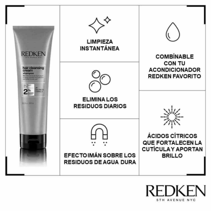 Redken - Cleansing Cream Shampoo - 1000 ml