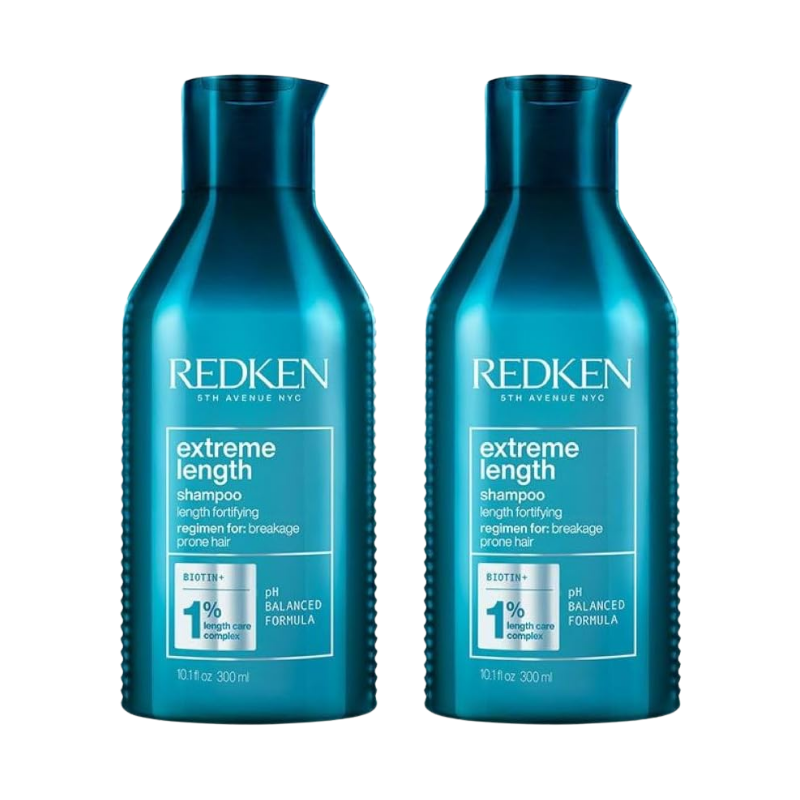 Redken - Extreme Length - Champú 300 ml x2