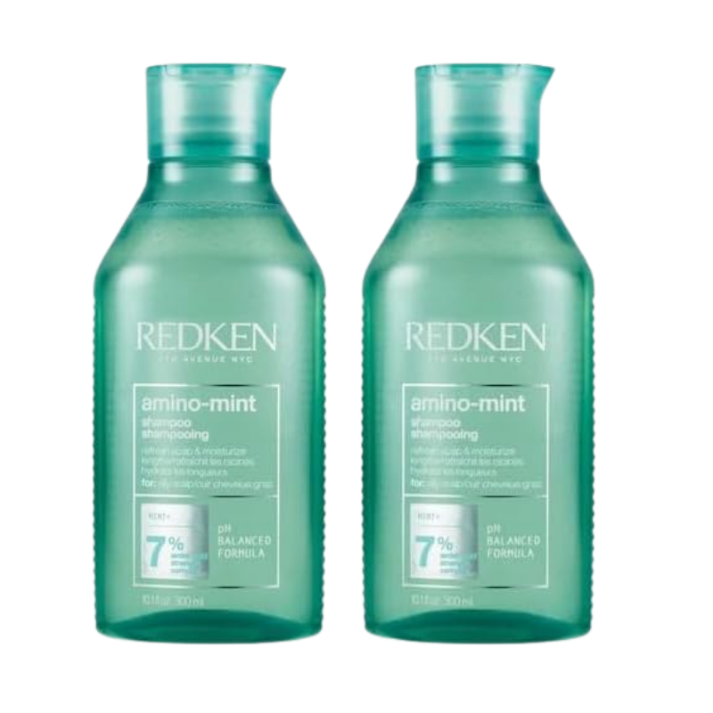 Redken - Amino-Mint - Champú Doble Cuero Cabelludo - 300 ml