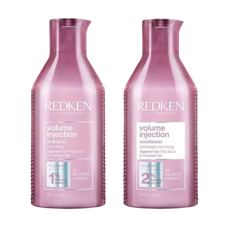 Redken - Volume Injection - Pack Champú + Acondicionador - 2 x 300ml