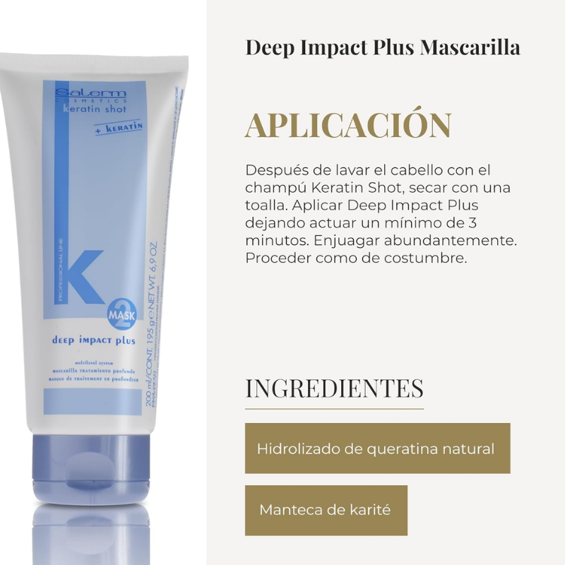 Salerm - Deep Impact Plus - 200 ml