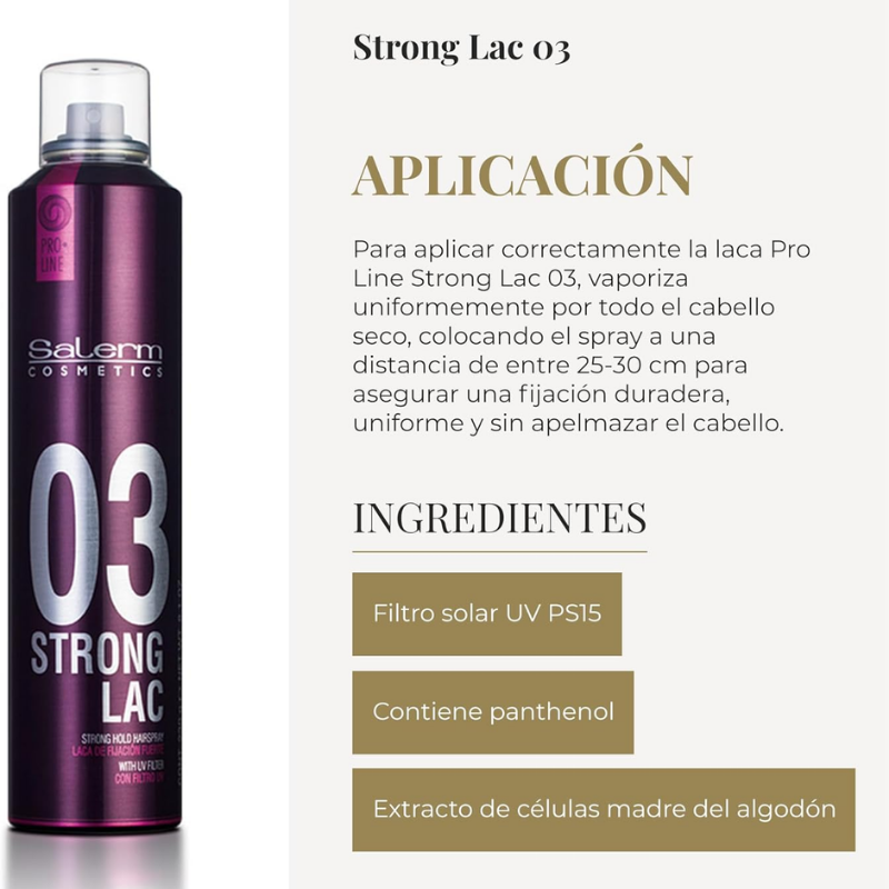 Salerm - Pro.Line Strong Laca - 405 ml