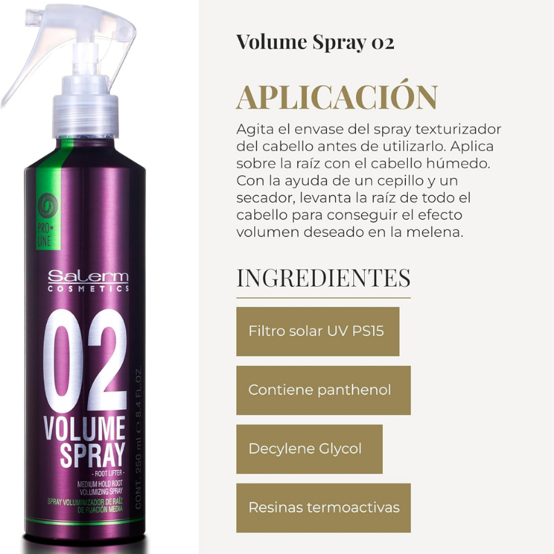 Salerm - Pro.Line Volumen Pump Spray - 250 ml