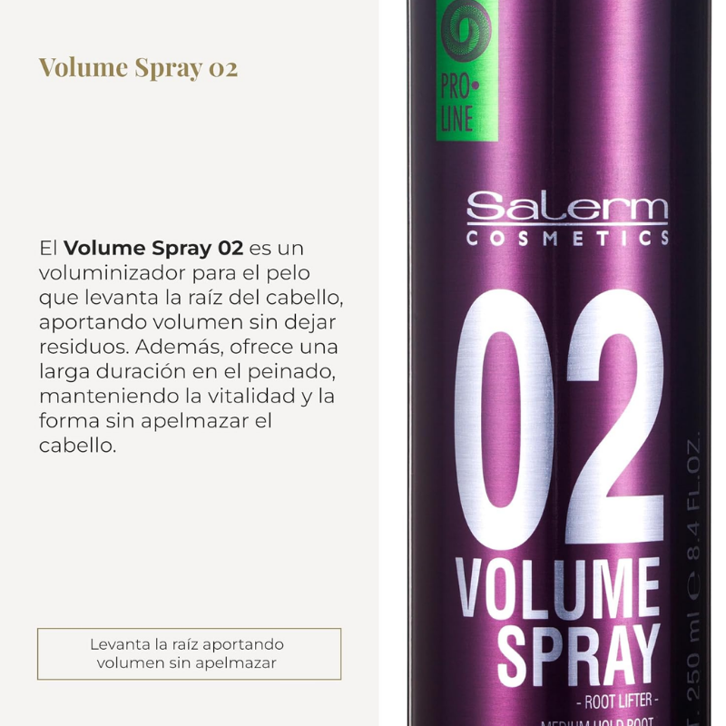 Salerm - Pro.Line Volumen Spray Cabello Blanco - 250 ml