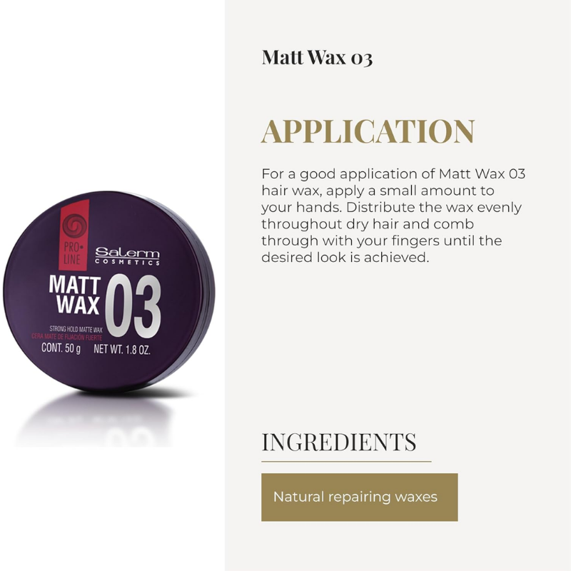 Salerm - Pro.Line Matt Wax - 50 ml