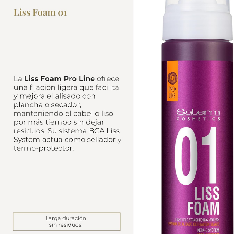 Salerm - Pro.Line Liss Foam - 200 ml