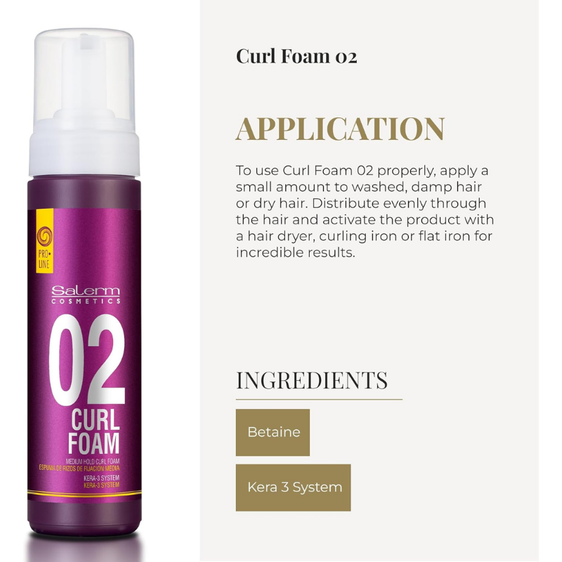 Salerm - Pro.Line Curl Foam - 200 ml