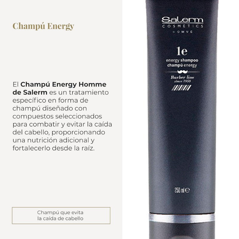Salerm - Homme Exfoliating Shampoo - 250 ml