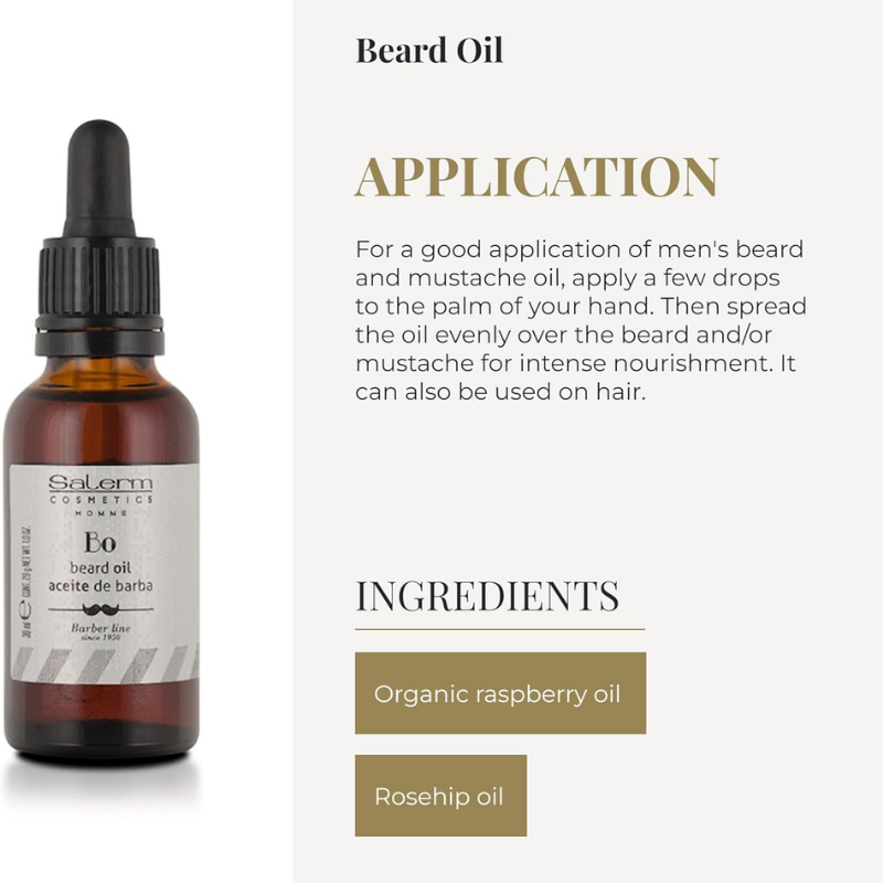 Salerm - Homme Aceite de Barba - 30 ml