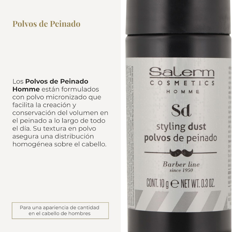 Salerm - Homme Polvos Volumen - 10 g