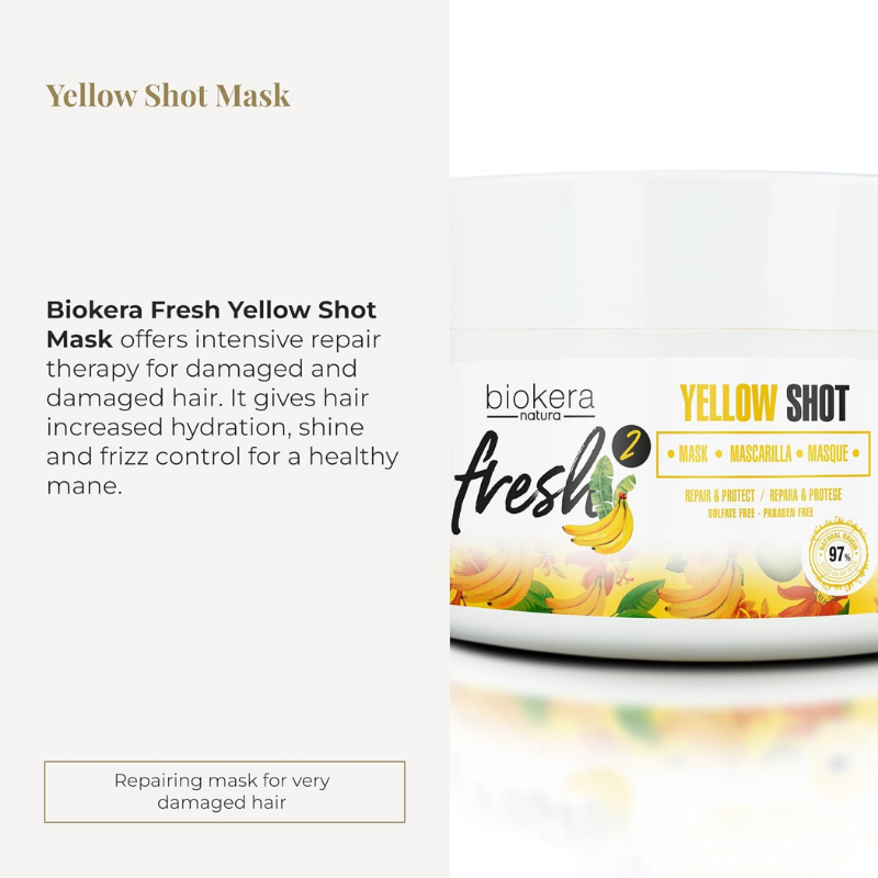 Salerm - Biokera Fresh Yellow Mascarilla - 250 ml