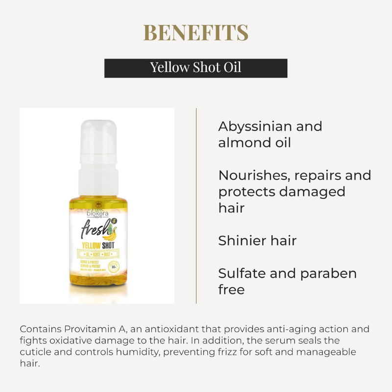 Salerm - Biokera Fresh Yellow Oil - 75 ml
