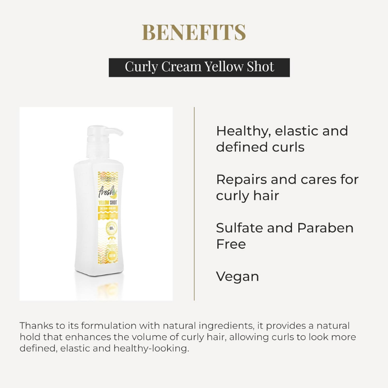 Salerm - Biokera Fresh Yellow Curly Booster - 300 ml