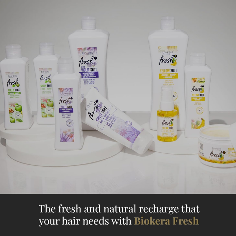 Salerm - Biokera Fresh Yellow Curly Booster - 300 ml