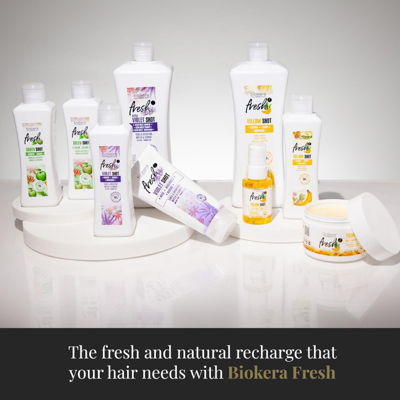 Salerm - Biokera Fresh Violet Champú Ultra - 300 ml